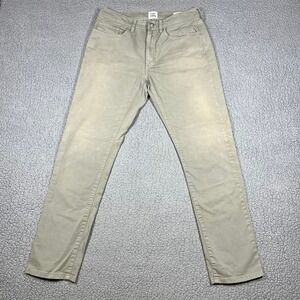 Flint and Tinder 365 Pant Slim Fit Khaki Green Chino Mens 31x30 Stretch Cotton